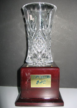 Crystal Vase CRY-7559A