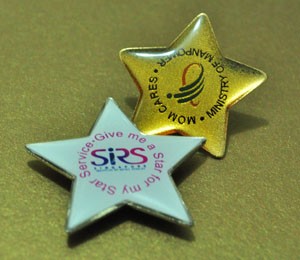 Full Colour Printing Pin 07
