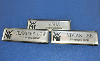 Etching Nametag 1
